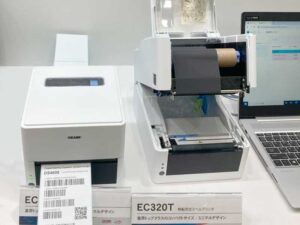 EC320/EC320Tはコンパクトなラベルプリンタ