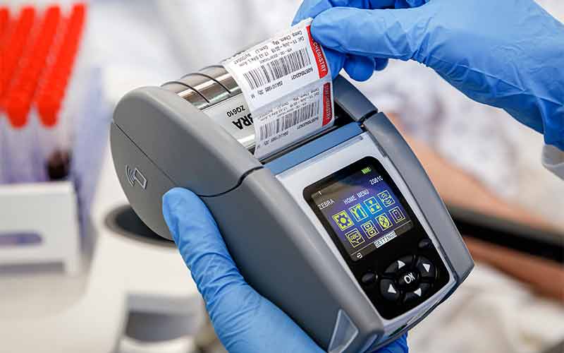 感染症対策に滅菌消毒対応のプリンタ・バーコードスキャナ