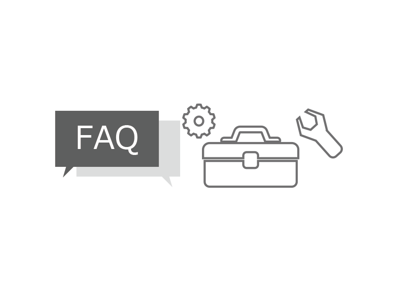 サポートについてのFAQ