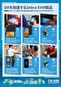 第20回自動認識総合展大阪・Zebra業務用Androidデバイス＆ウェアラブルスキャナ