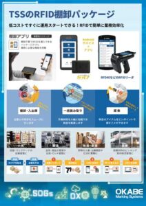 第20回自動認識総合展大阪・TSS簡単RFID棚卸パッケージ