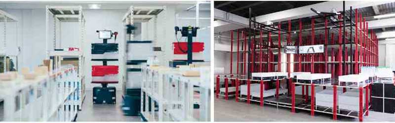 ラピュタロボティクスのAMRとASRS
