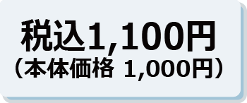 税込 1,100円（本体価格1,000円）